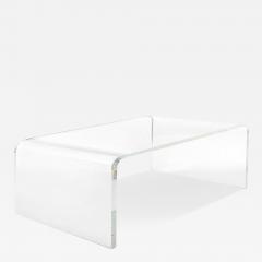 Custom Lucite Waterfall Table 70 wide x 48 deep x 17 5 tall Salt Lake City - 4381899