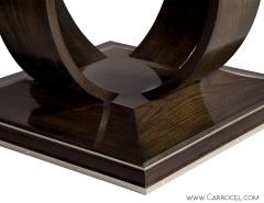 Custom Made Art Deco Macassar Ebony Dining Table by Carrocel - 1994982