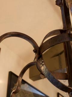 Custom Made Hand Forged Iron Putnam Chandelier - 1776465