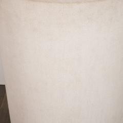 Custom Made Industrial Modernist Concrete Cylindrical Pedestal - 1560323