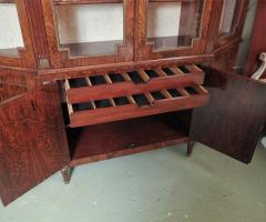 Custom Made Maison Jansen Rosewood Breakfront Bookcase - 2934428