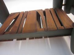 Custom Made Modern Slat Bench - 1155053