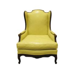 Custom Made Regency Style Wing Chair 1950s signed  - 746714