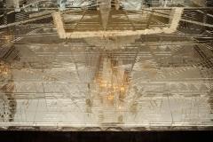 Custom Majestic French Art Deco Style Mirrored Table - 3096721