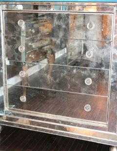 Custom Mirrored Ball Foot Dressers - 3096652
