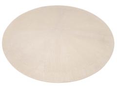 Custom Modern Round Oak Dining Table Washed Finish - 2537814