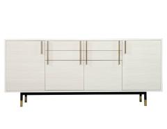 Custom Modern White Buffet Sideboard - 1998273