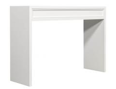 Custom Modern White Console Table - 1835442