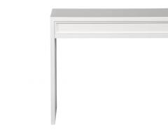 Custom Modern White Console Table - 1835446