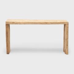Custom Natural Reclaimed Elm Waterfall Table - 4175993