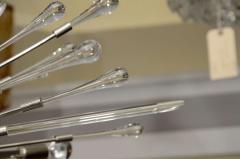 Custom Nickel Plated Tear Drop Sputnik Chandelier - 4531019