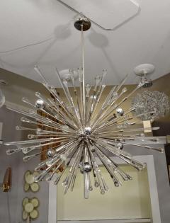 Custom Nickel Plated Tear Drop Sputnik Chandelier - 4531022