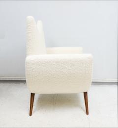 Custom Pair of Sculptural Mid Century Modern Style Lounge Chairs - 4699813
