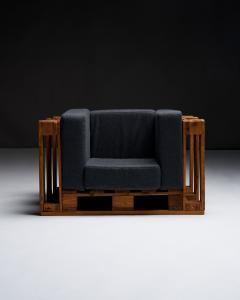 Custom Pallet Chair Switzerland 20th C - 4697077