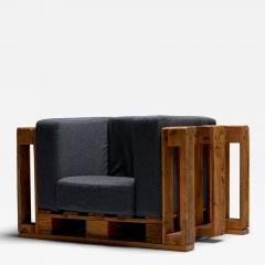 Custom Pallet Chair Switzerland 20th C - 4697723