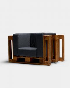 Custom Pallet Chair Switzerland 20th C - 4697725