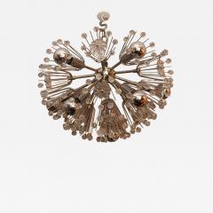 Custom Petite Austrian Snowflake Crystal Flush Mount - 4440558