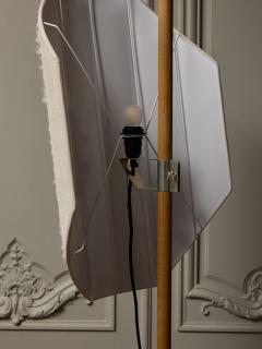 Custom Servomuto Flag Floor Lamp with Loop Shade - 4715967