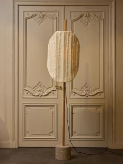 Custom Servomuto Flag Floor Lamp with Loop Shade - 4715977