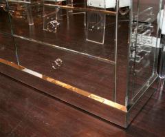 Custom Six Drawer Mirrored Dresser - 3113453