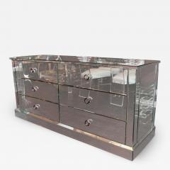 Custom Six Drawer Mirrored Dresser - 3117057