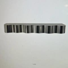 Custom Stainless Steel Wall Mounted Wave Console 90 Wide - 4135652