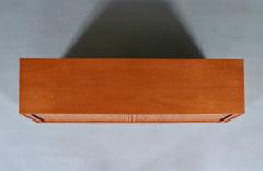 Custom Tambour Door Teak Credenza by Danish Modern L A  - 4610332
