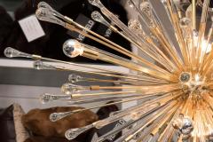 Custom Teardrop Oval Sputnik Chandelier in Brass - 3118796