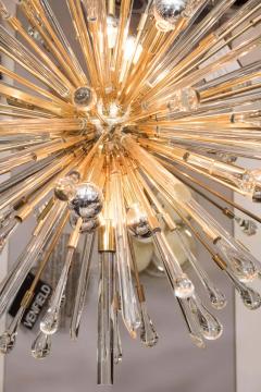 Custom Teardrop Oval Sputnik Chandelier in Brass - 3118798