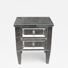 Custom Two Drawer Mirrored Commode - 3124040
