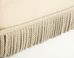 Custom Upholstered Sofa with Bovine Fringe Detail - 3244609