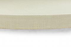 Customizable Asian Contemporary Style Painted Raffia Wrapped Round Coffee Table - 4652010