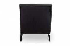 Customizable French Art Deco Lacquered and Upholstered Sleigh Recamier Made to - 4630905