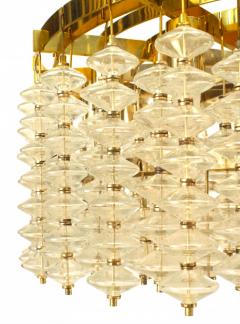 Customizable Italian Bubble Glass and Brass Chandeliers Made to Order  - 4161887