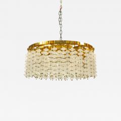 Customizable Italian Bubble Glass and Brass Chandeliers Made to Order  - 4167586