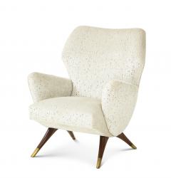 Customizable Modernist Club Chair in swivel or stationary base - 3391208