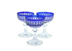 Cut Crystal Barware Tableware Coupe Service 9 People - 2715746