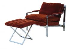 Cy Mann Pair of Ottoman Tufted Footstools Stool Bench Cy Mann - 1795768