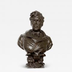 Cyprian Godebski Large bust of Adolphe Burggraeve 1806 1902 by Cyprian Godebski - 2843434