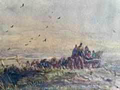 D Cox A Passing Storm Watercolour By D Cox 1783 1859 - 3591629