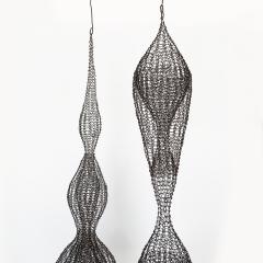 D Lisa Creager DLisa Creager Woven Wire Hanging Sculpture - 1074790