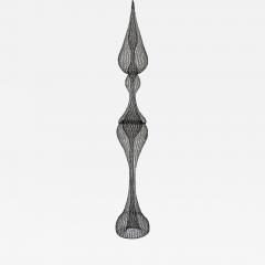 D Lisa Creager DLisa Creager Woven Wire Hanging Sculpture 72  - 2948948