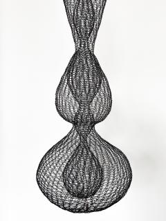 D Lisa Creager DLisa Creager Woven Wire Hanging Sculpture 76 x 14  - 3152633
