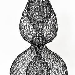 D Lisa Creager DLisa Creager Woven Wire Hanging Sculpture 76 x 14  - 3152638