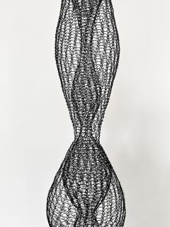 D Lisa Creager DLisa Creager Woven Wire Hanging Sculpture 76 x 14  - 3152639