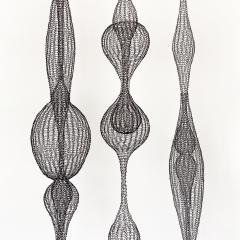 D Lisa Creager Dlisa Creager Woven Wire Hanging Sculpture - 1295544