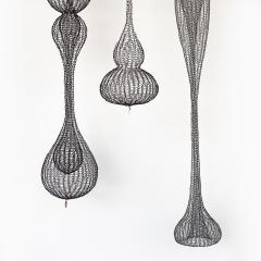 D Lisa Creager Dlisa Creager Woven Wire Hanging Sculpture - 1295546