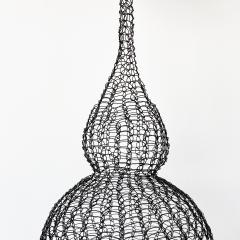 D Lisa Creager Dlisa Creager Woven Wire Hanging Sculpture - 1295553