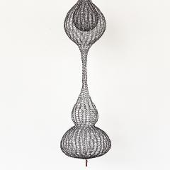 D Lisa Creager Dlisa Creager Woven Wire Hanging Sculpture - 1295554