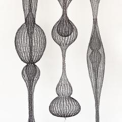 D Lisa Creager Dlisa Creager Woven Wire Hanging Sculpture - 1295567